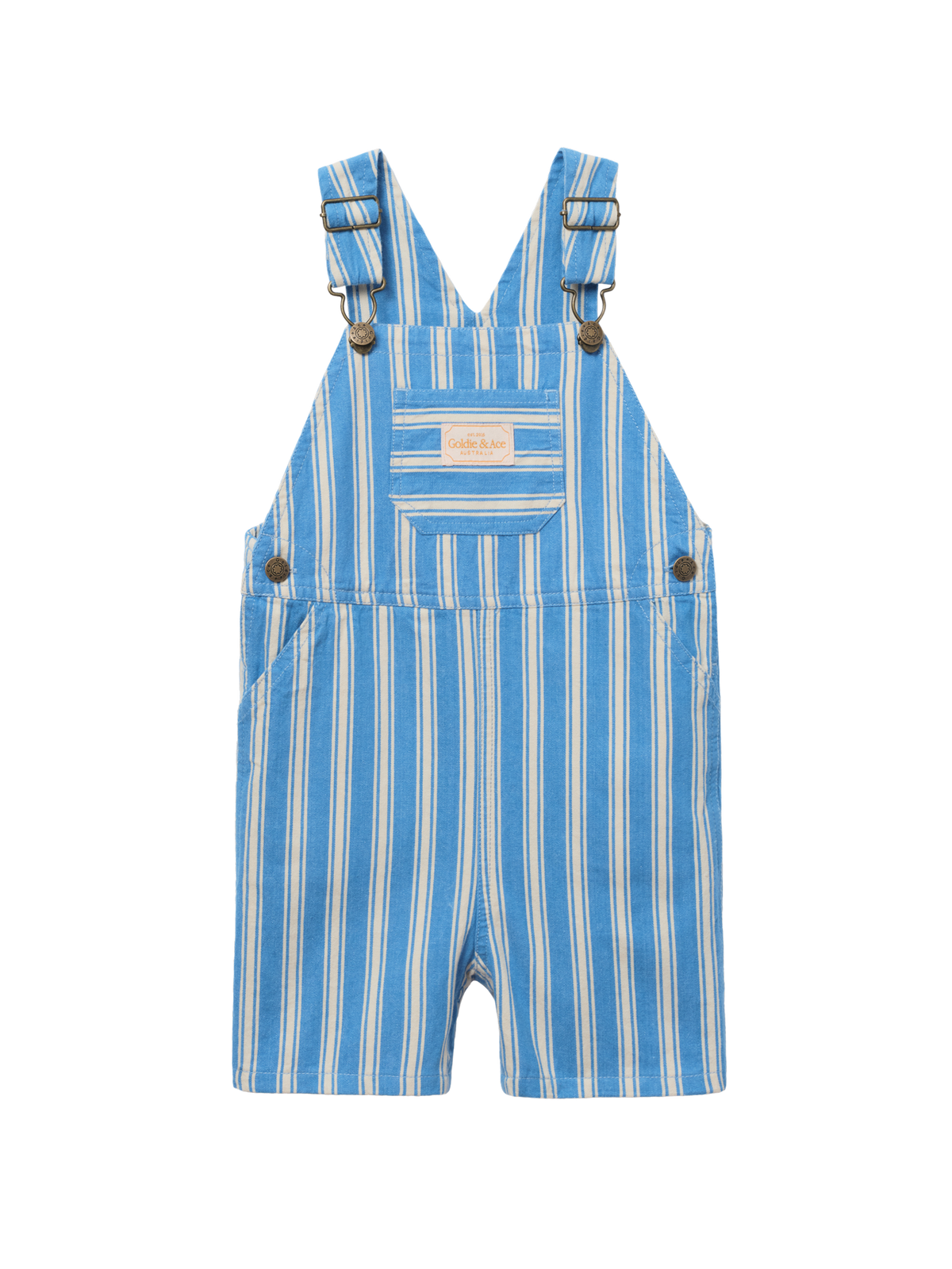 Ocean Stripe Burton Overalls