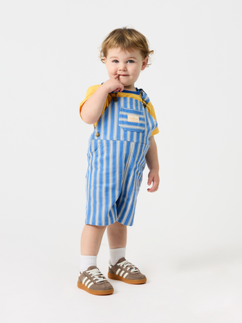 Ocean Stripe Burton Overalls