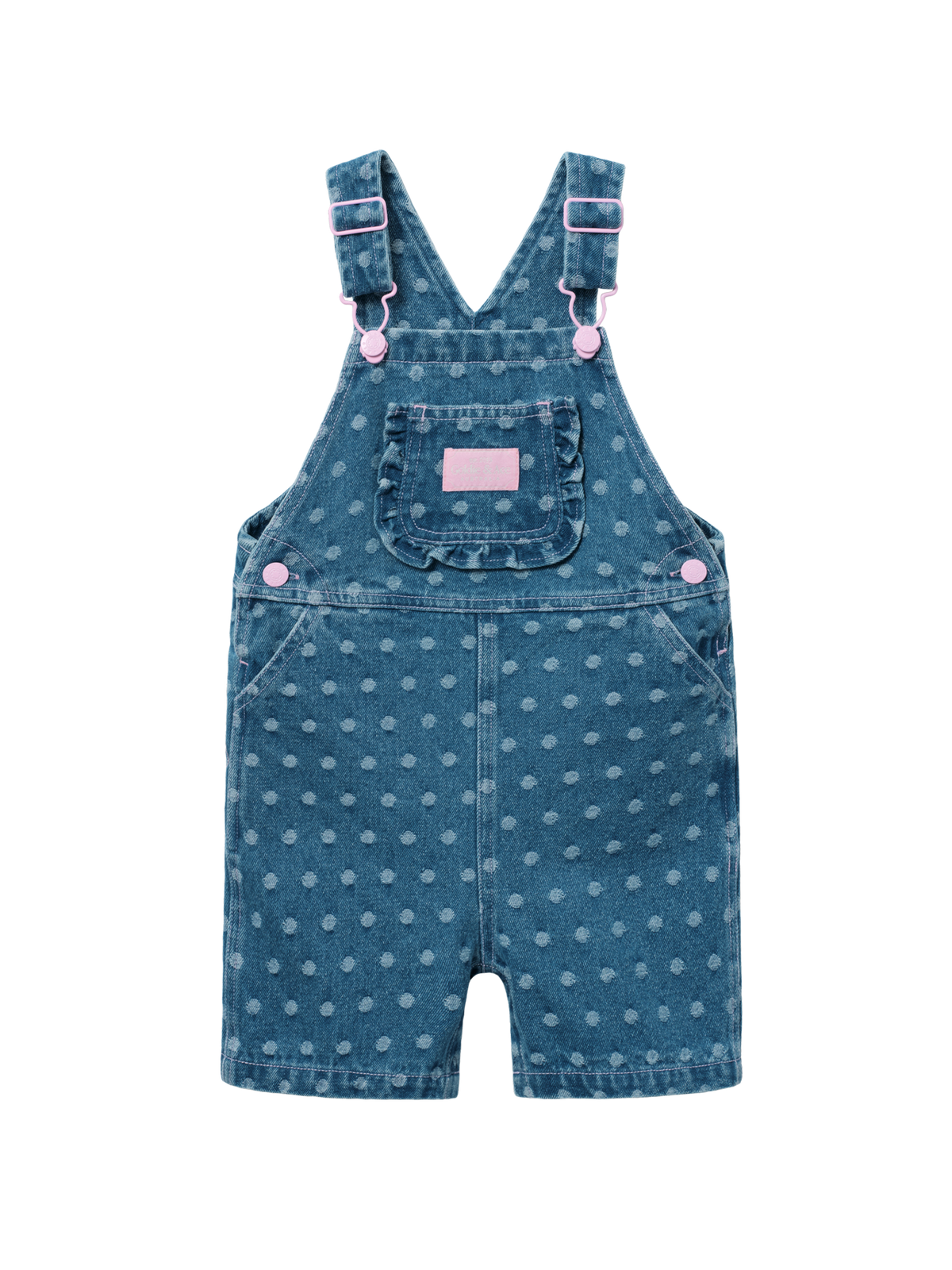Spotty Denim Burton Overalls