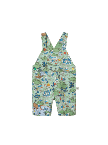 The Smurfs Village Print Burton Overall