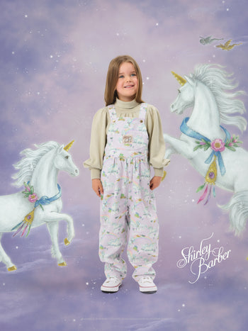 Shirley Barber Unicorn Overalls