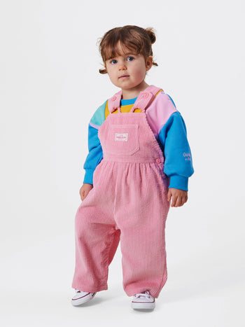Sammy Corduroy Overall Pink