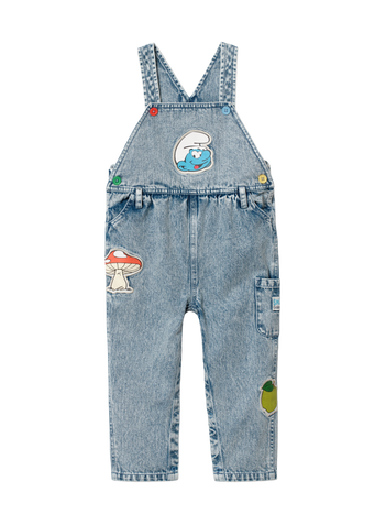 The Smurfs Patch Austin Overalls