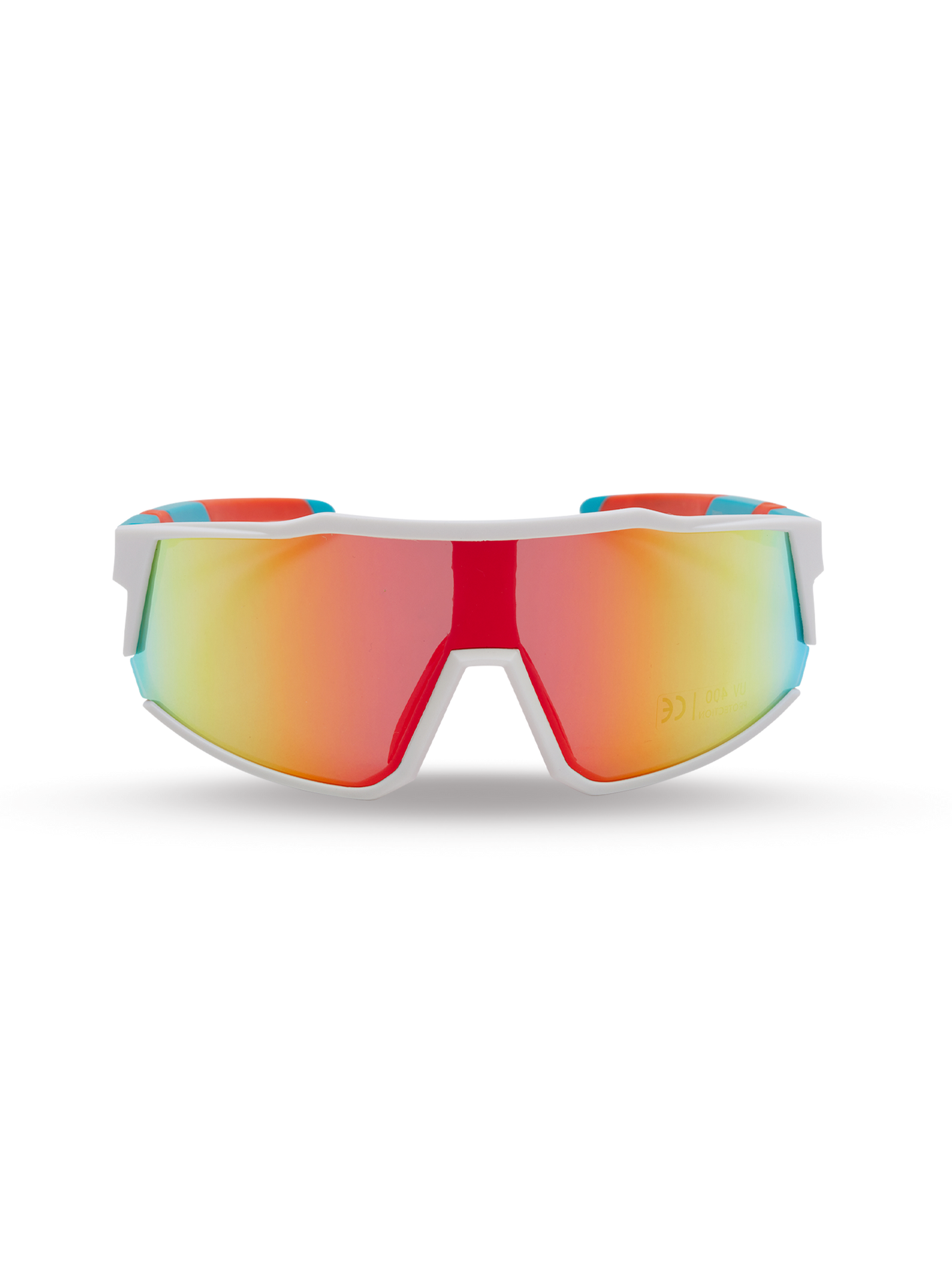Wrap Around Sunglasses White