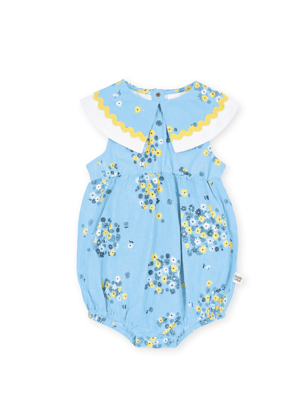 Floral Ava Collared Romper