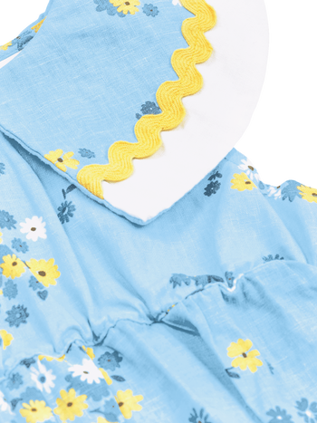 Floral Ava Collared Romper