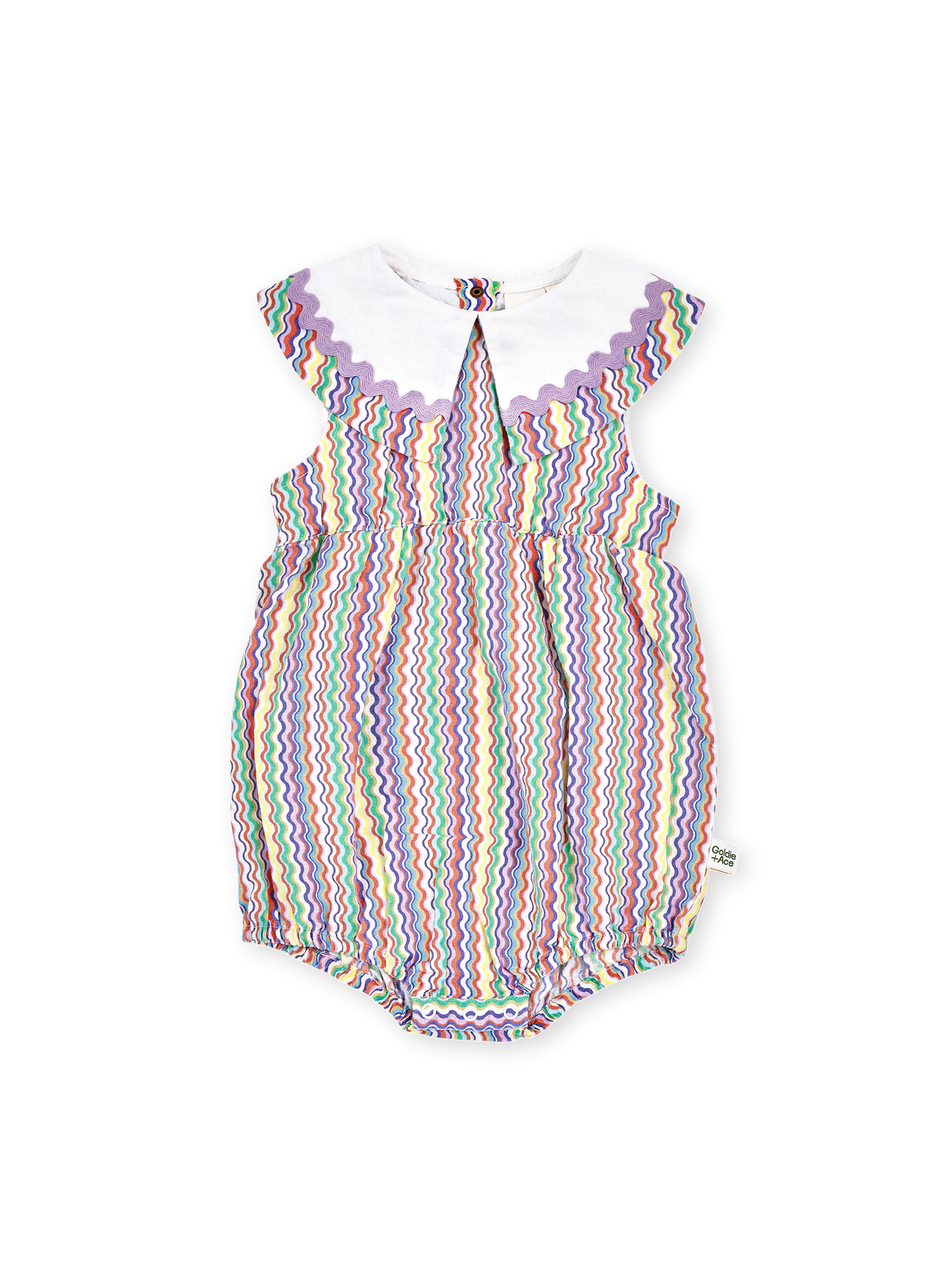 Ric Rac Ava Collared Romper