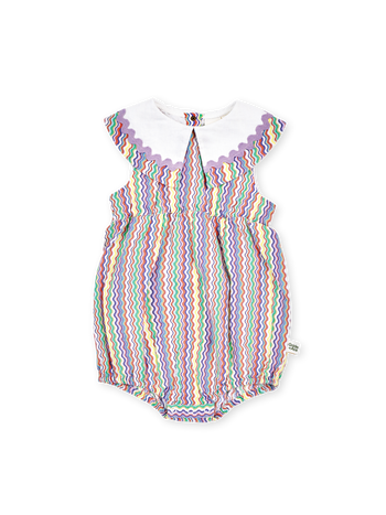 Ric Rac Ava Collared Romper
