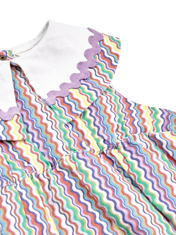 Ric Rac Ava Collared Romper