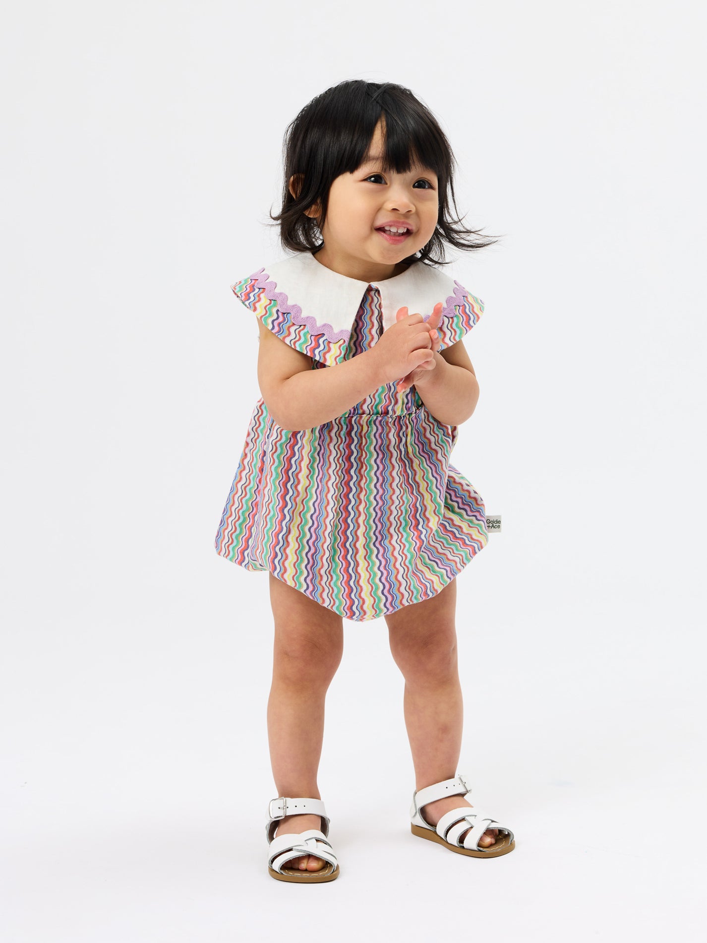 Ric Rac Ava Collared Romper