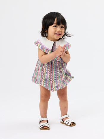 Ric Rac Ava Collared Romper