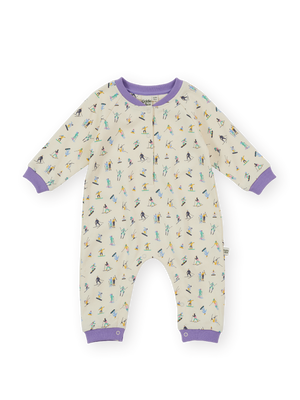 Ski Slopes Terry Romper