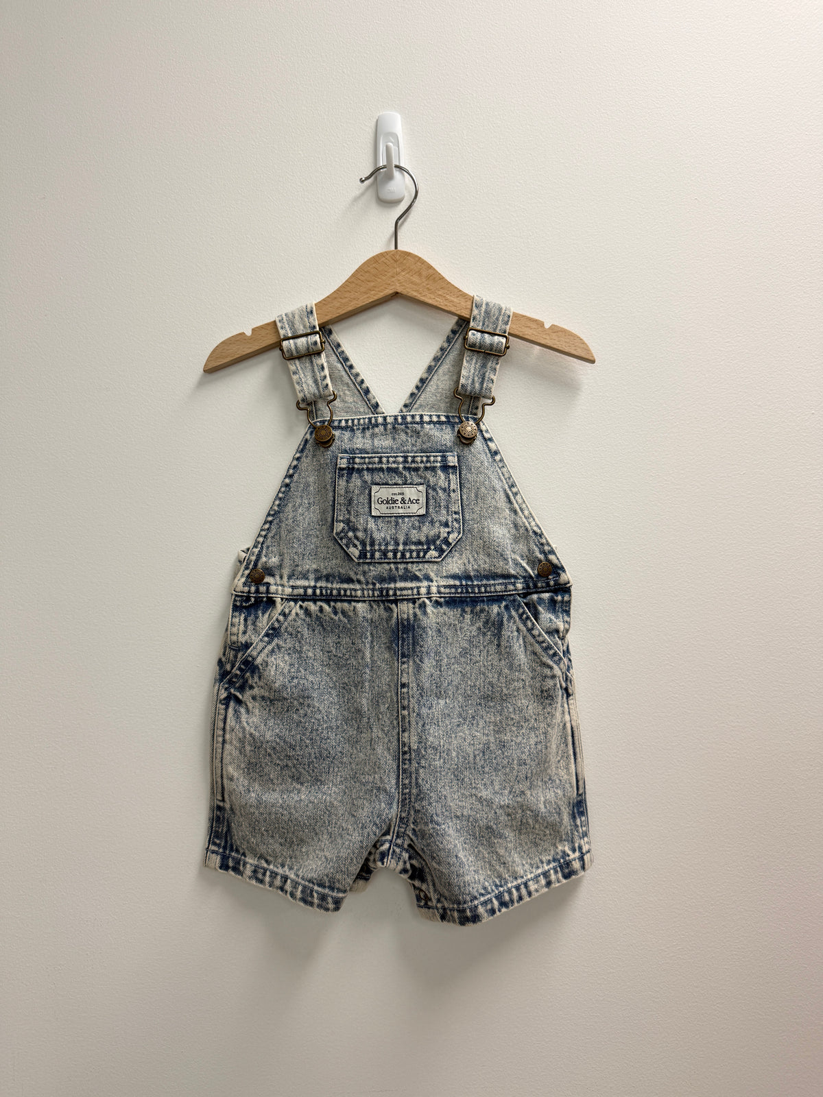 DENIM OVERALLS - 1Y