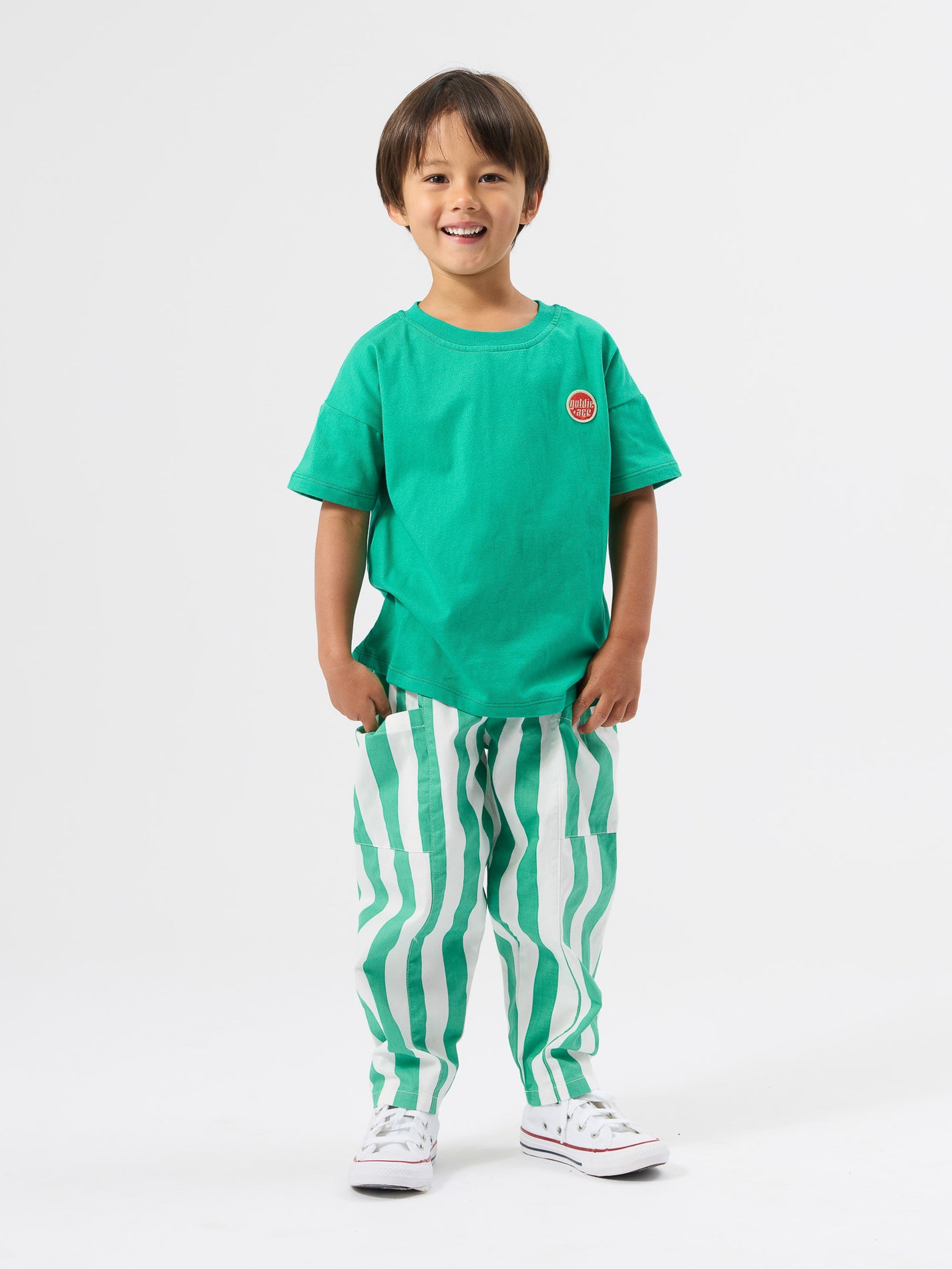Happy Stripe Lightweight Kit Pocket Pant