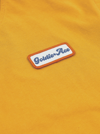 Contrast Stitch T-Shirt Yellow