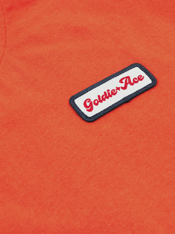 Contrast Stitch T-Shirt Rust