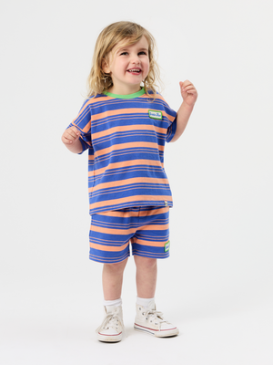Retro Coastline Stripe Tee