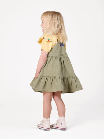 Flounce Shoulder Strawberry Top