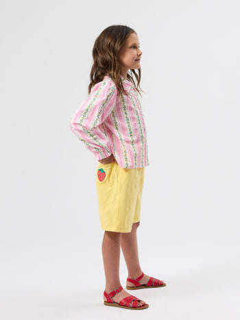 Antique Stripe Strawberry Shirt
