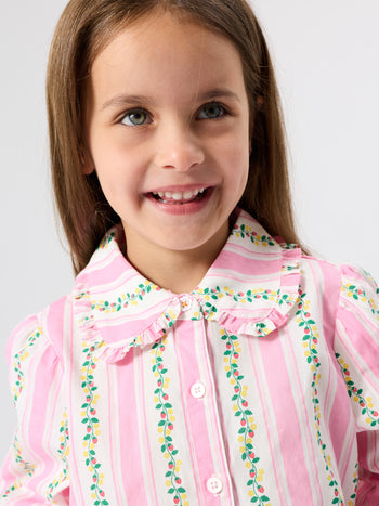 Antique Stripe Strawberry Shirt