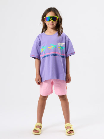 Piped Sweat Shorts