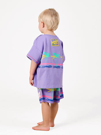 Oversized Palm Beach T-Shirt