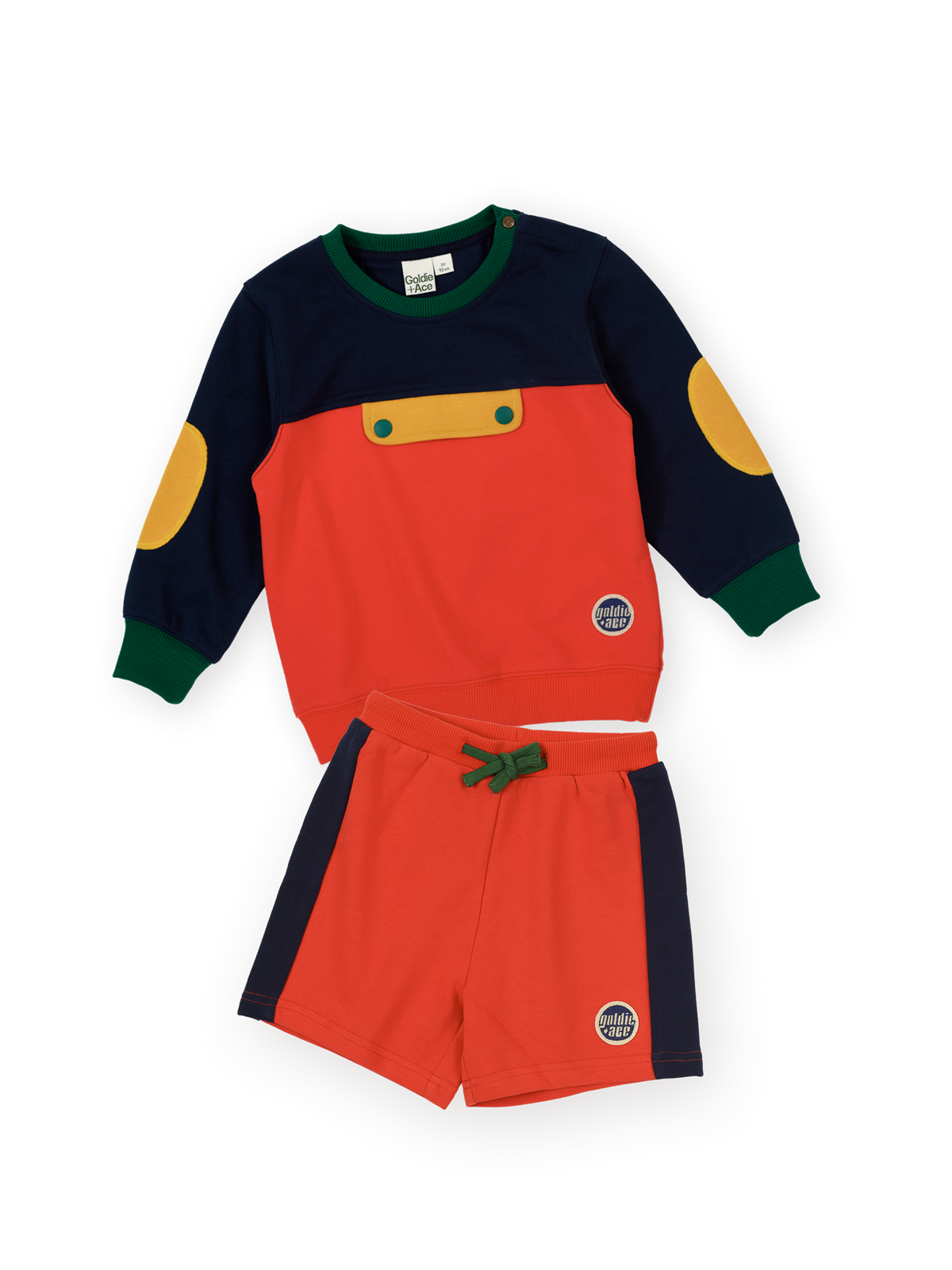 Colour Block Sweat Set