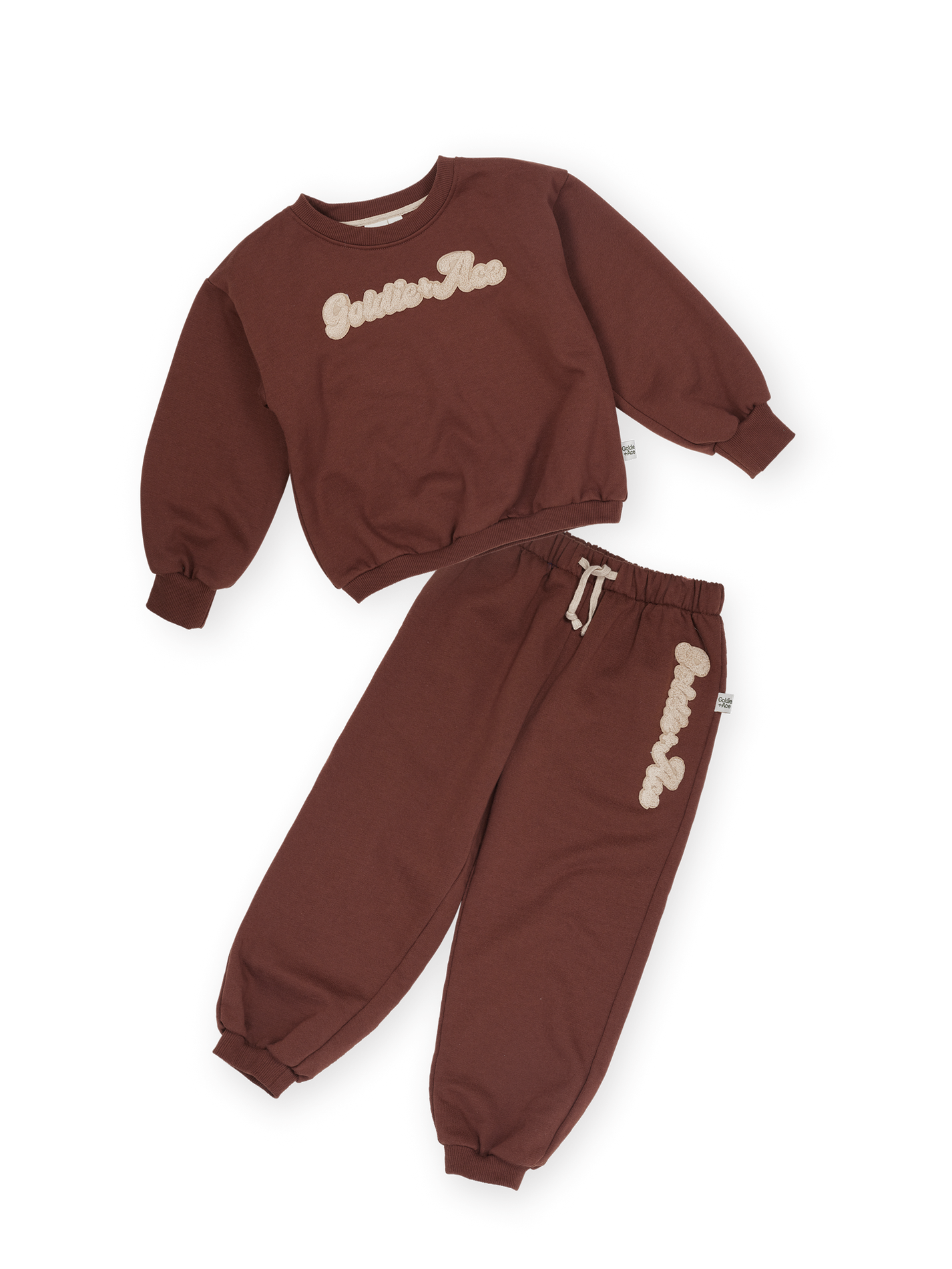 Comfy Embroidered Sweat Set