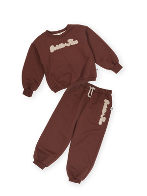 Comfy Embroidered Sweat Set