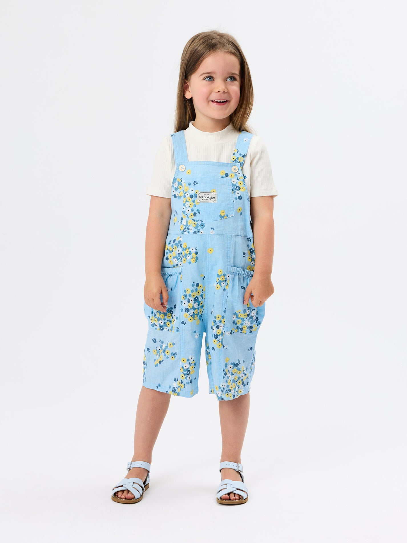 Floral Nikki Pocket Overalls