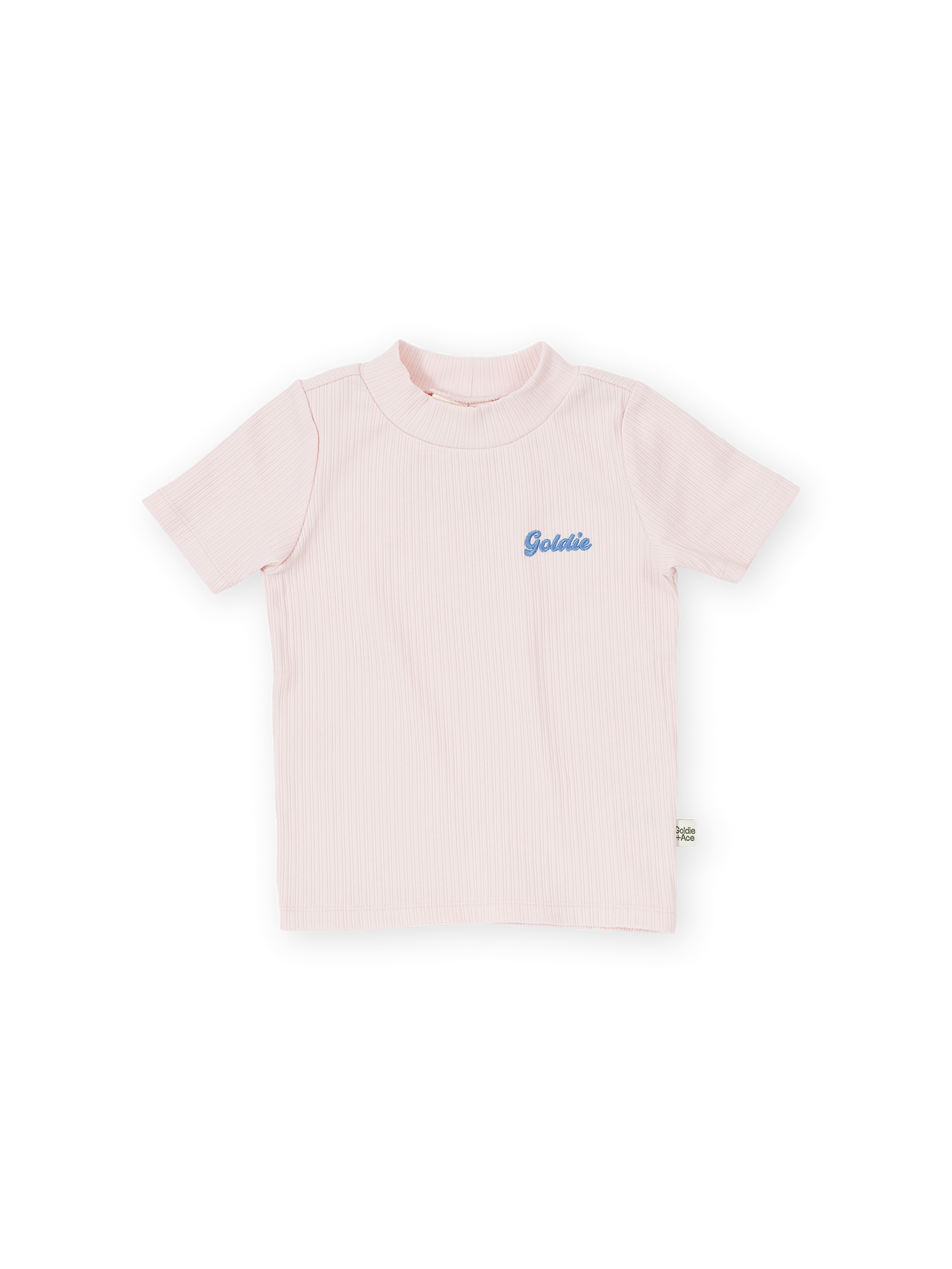 Rib T-Shirt Pink