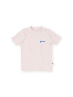 Rib T-Shirt Pink