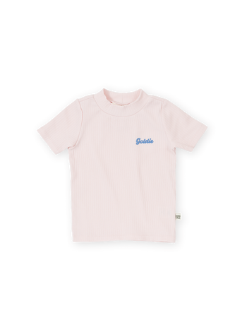 Rib T-Shirt Pink