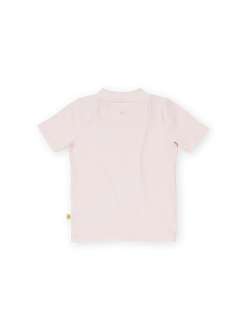 Rib T-Shirt Pink