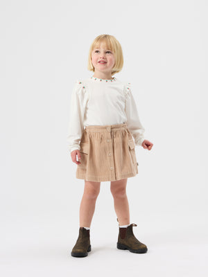 Mini Strawberry Long Sleeve Top