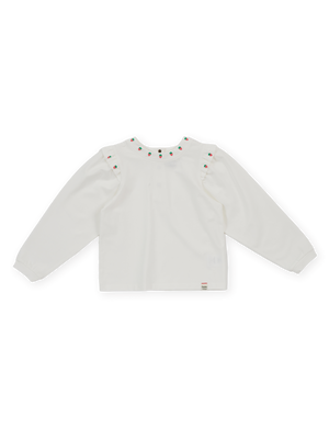 Mini Strawberry Long Sleeve Top