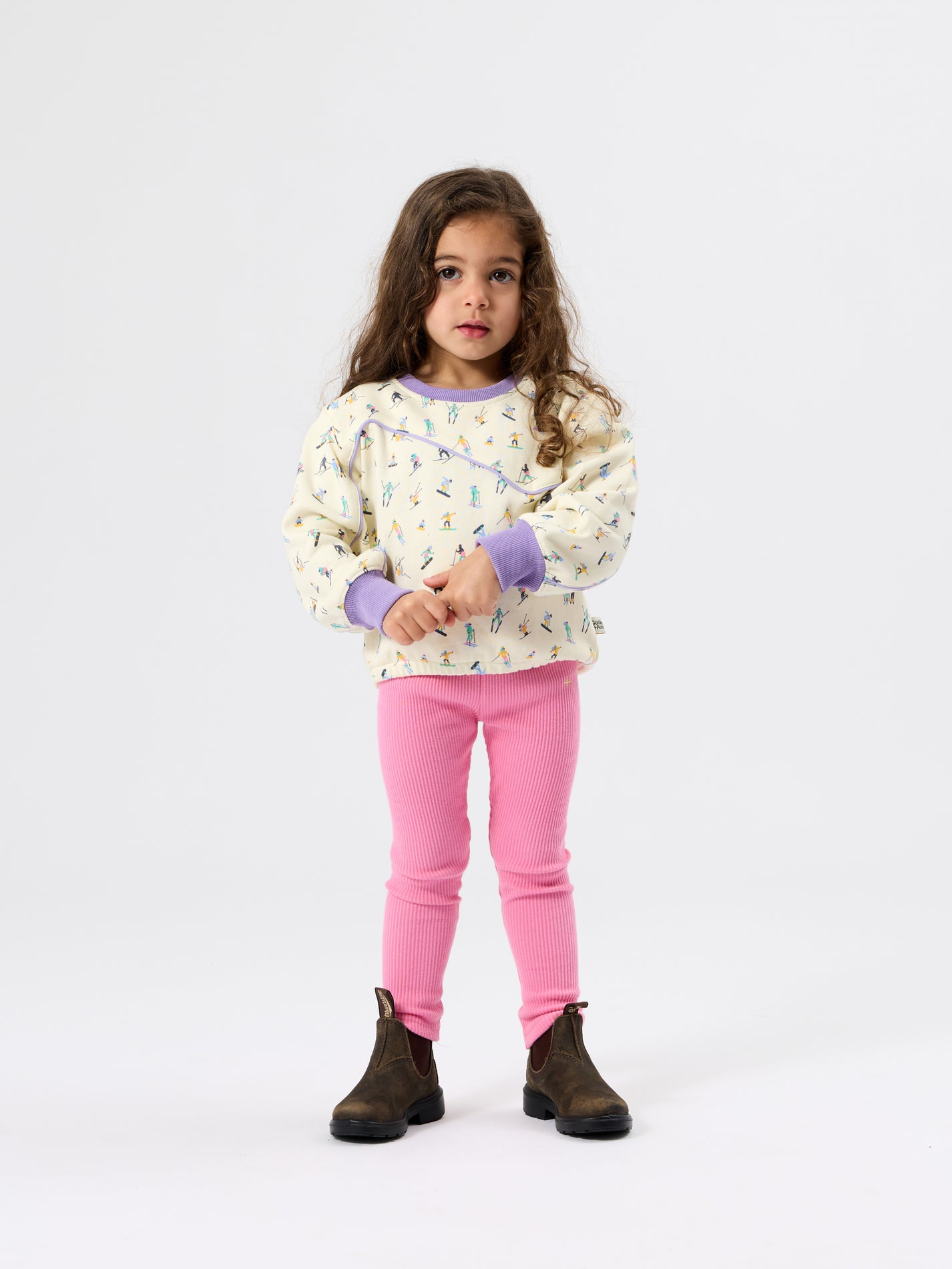 Ski Slopes Terry Sweater