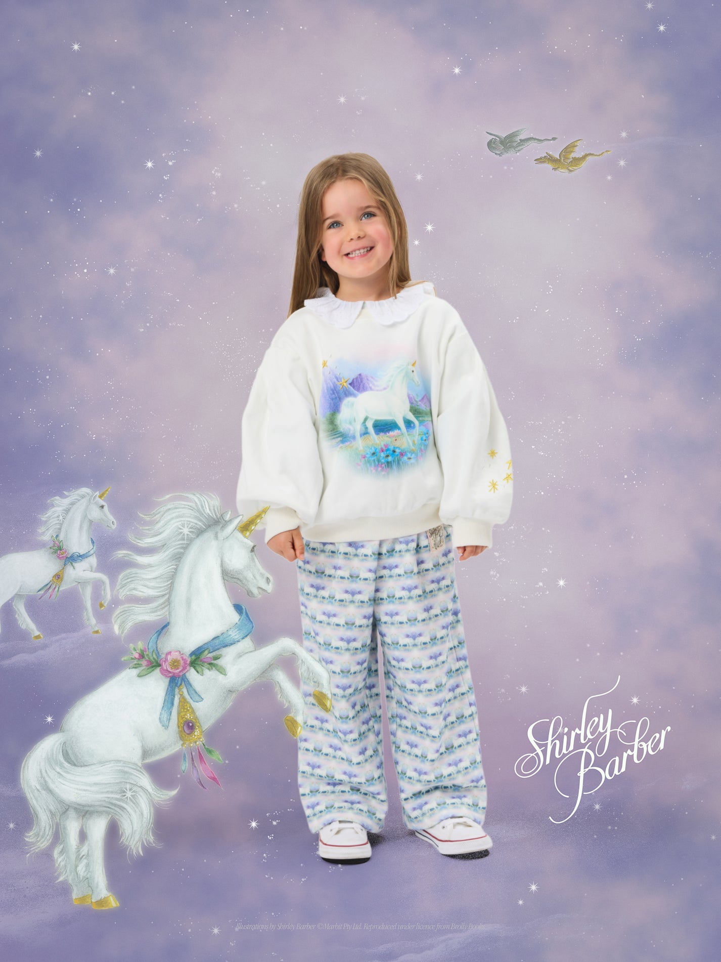 Shirley Barber Unicorn Sweatshirt