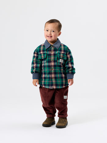 Kit Corduroy Pocket Pant Brown