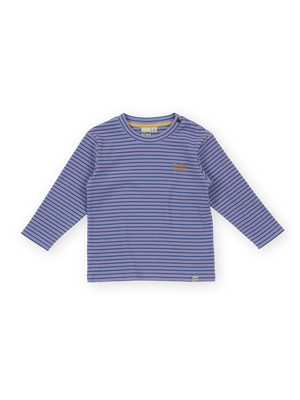 Essential Stripe Rib Top Purple