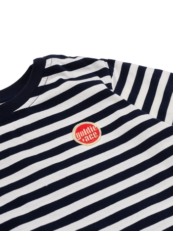 Essential Stripe Long Sleeve Top Navy