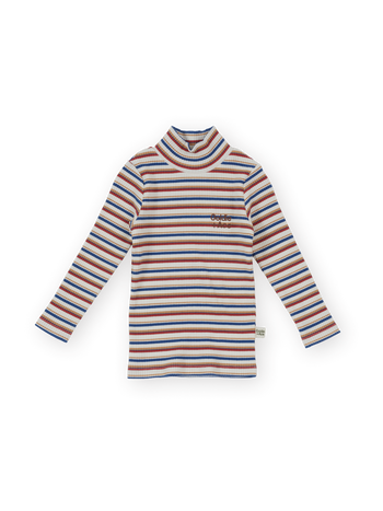Outback Stripe Embroidered Rib Skivvy