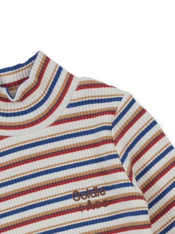Outback Stripe Embroidered Rib Skivvy