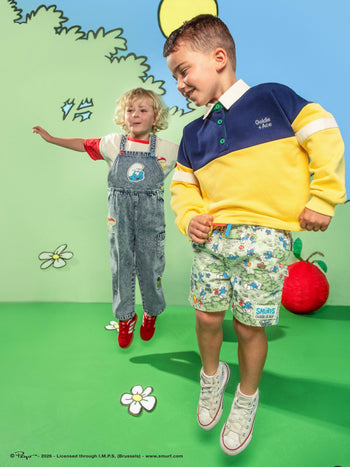 The Smurfs Rugby Shirt