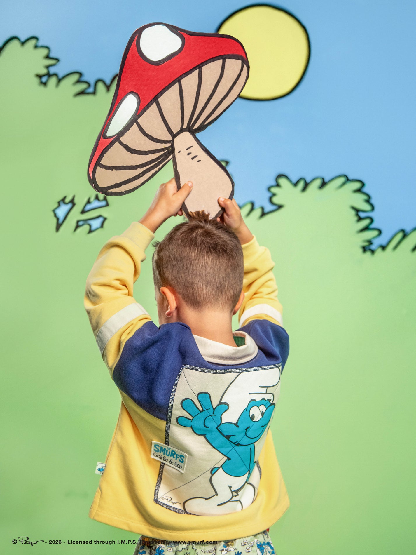 The Smurfs Rugby Shirt