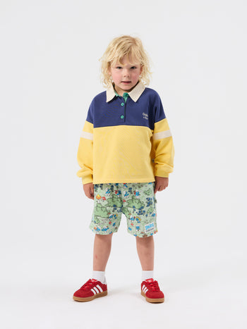 The Smurfs Village Print Shorts