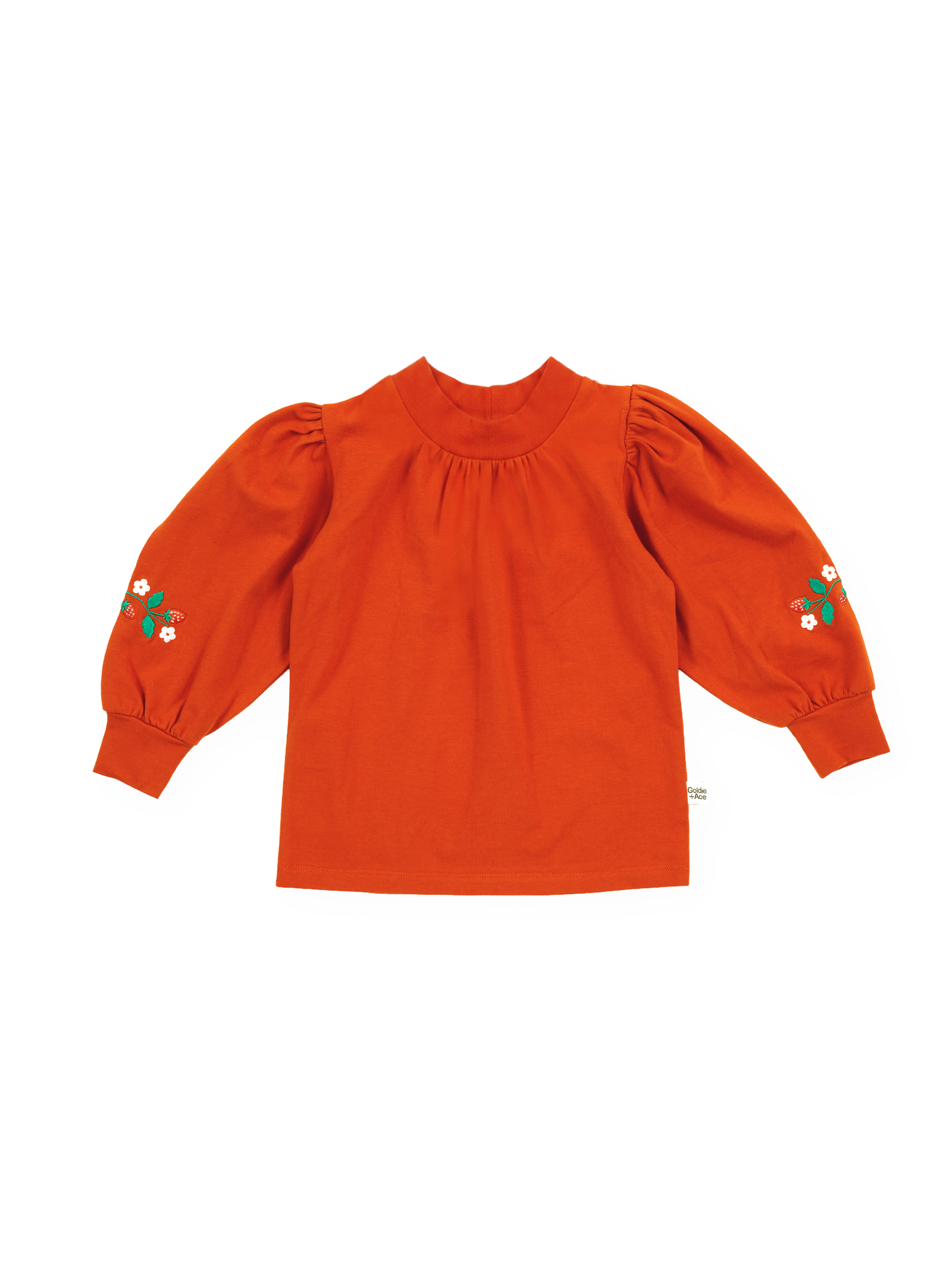 Sofia Strawberry Puff Sleeve Skivvy | Kids T-Shirts – Goldie + Ace
