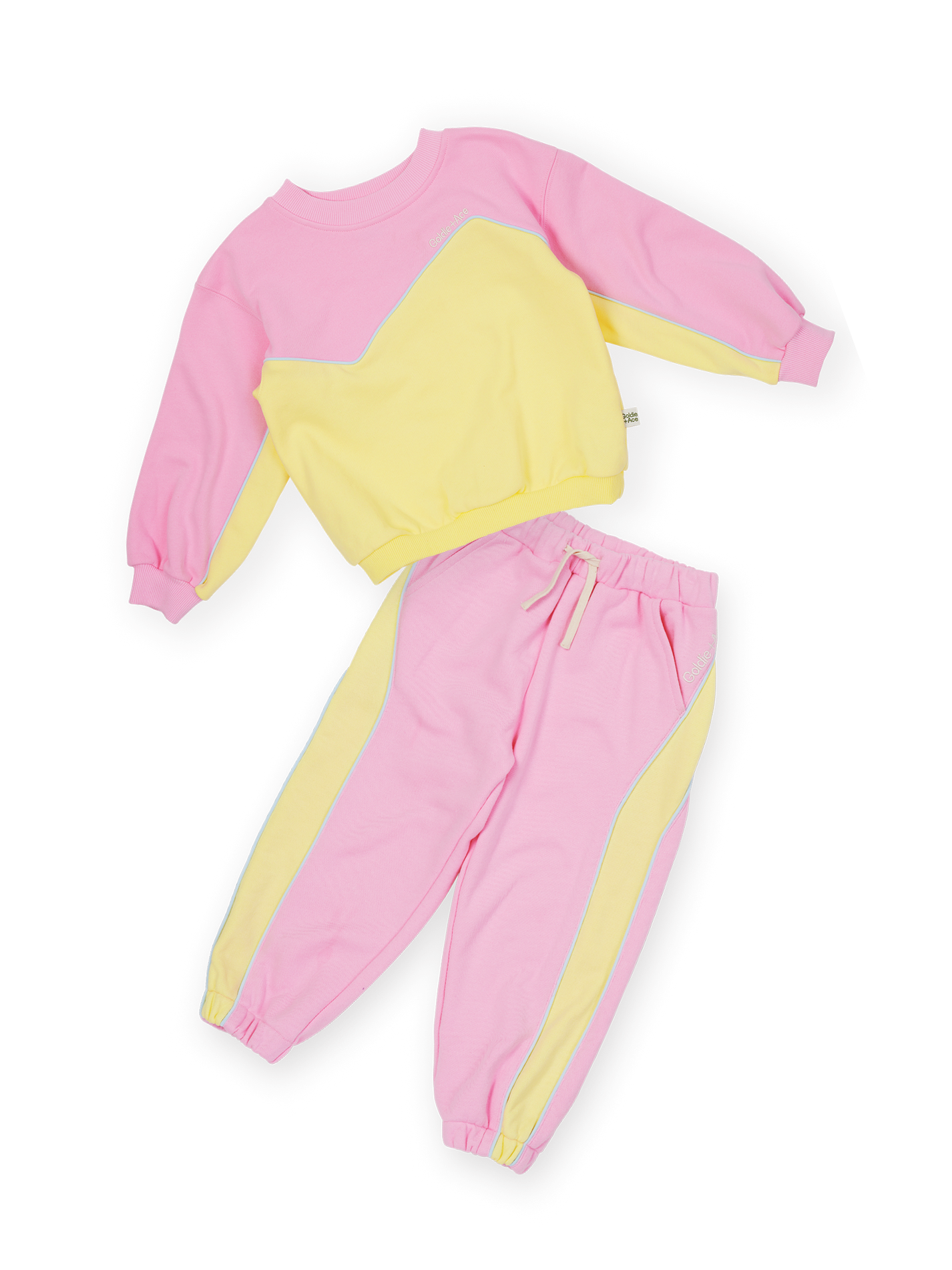 Pink Zig Zag Sweat Set