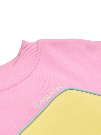 Zig Zag Sweat Pink