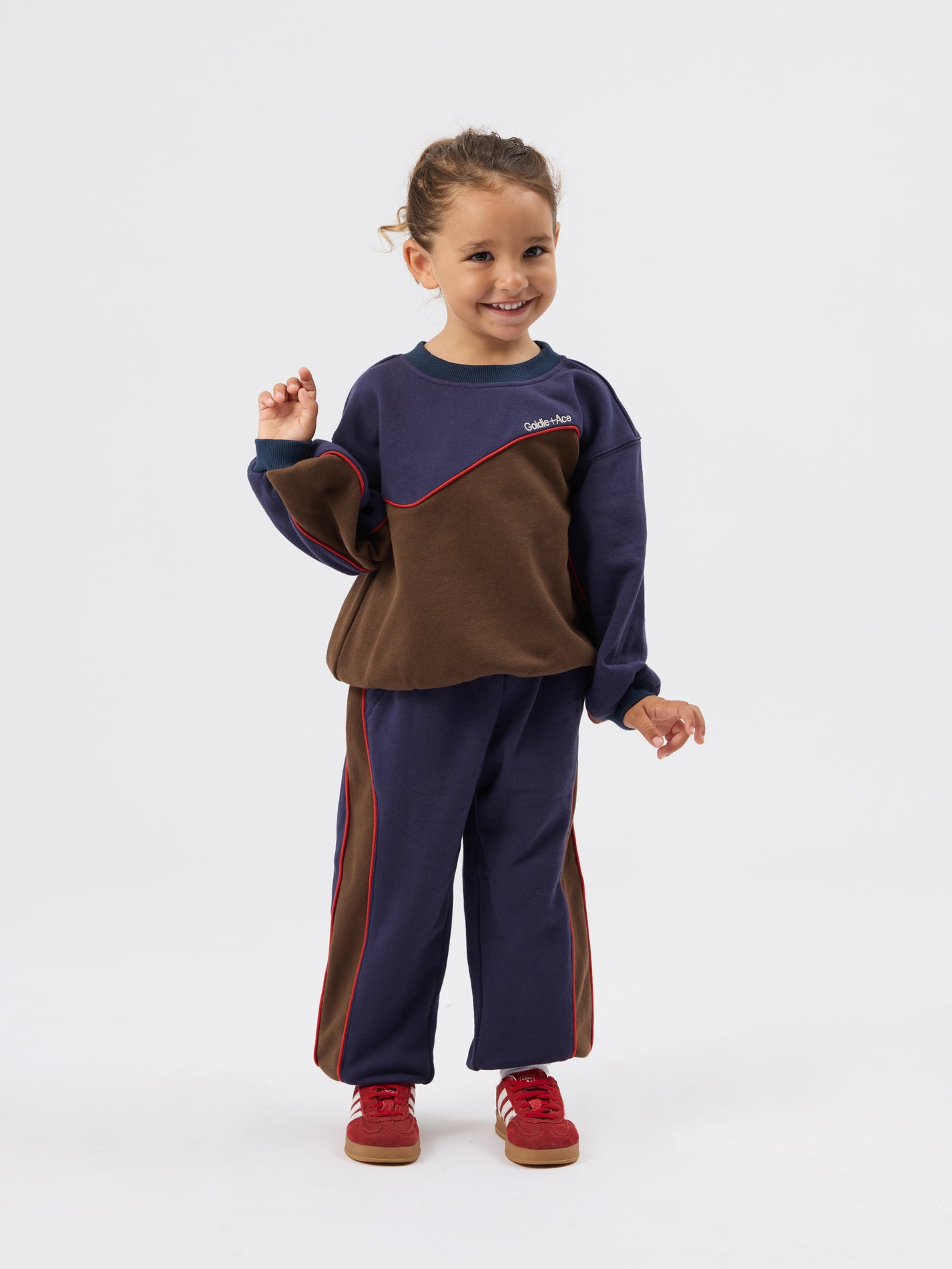 Zig Zag Sweat Brown